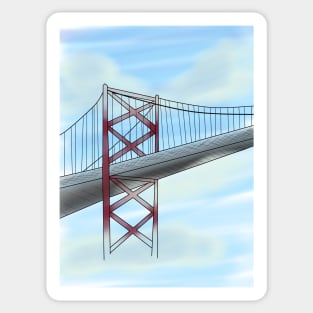 Golden Gate Sticker